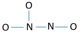 sketch of N2O3